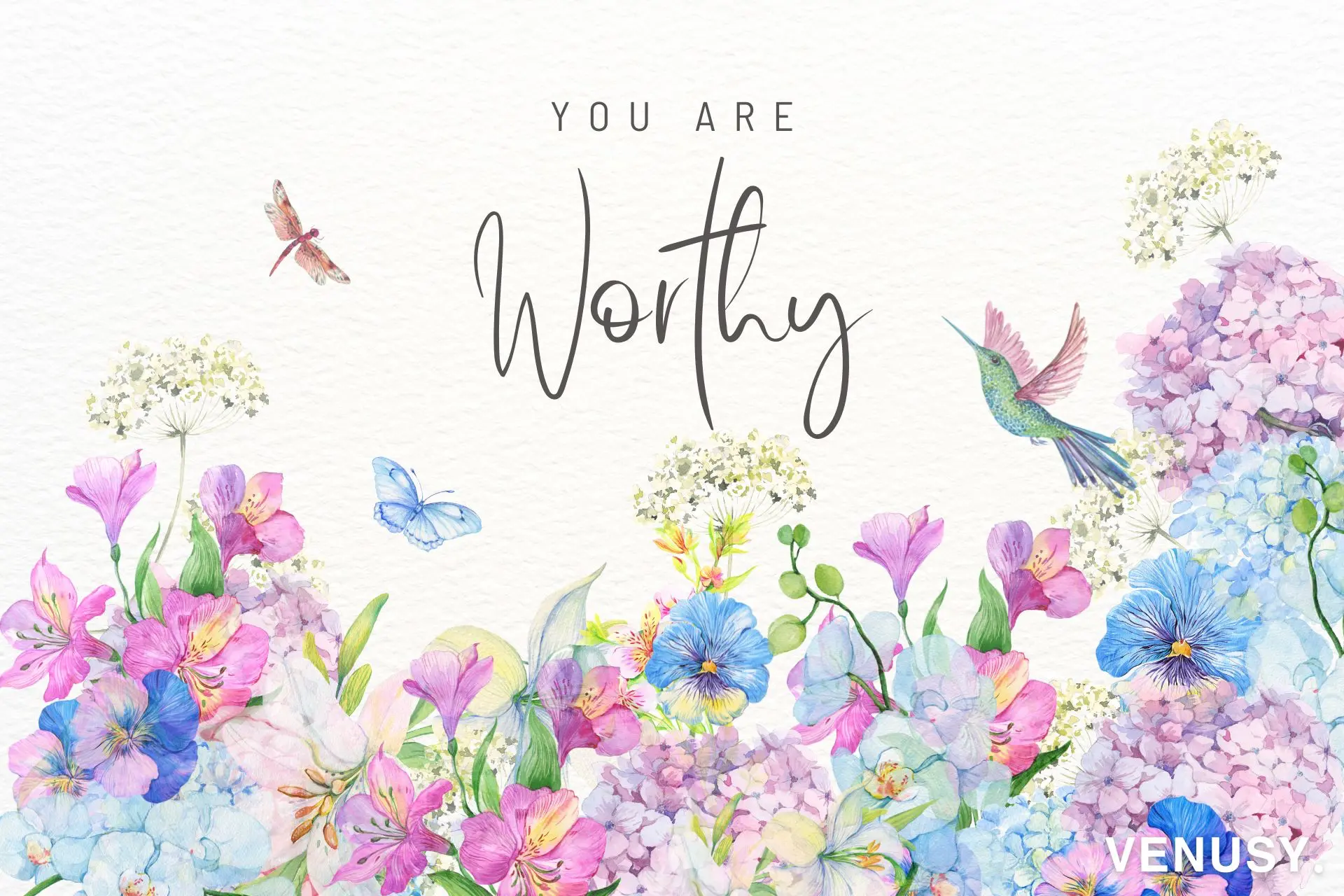 You Are Worthy — Healing message for your soul